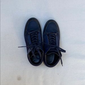 Lanvin Panelled Leather Suede Sneaker UK size 6